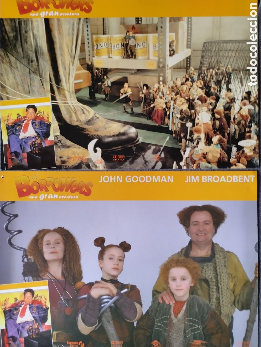 Cine: 10 LOS BORROWERS UNA GRAN AVENTURA - SET COMPLETO