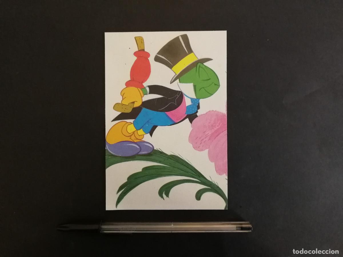 Cine: TARJETA ACARTONADA -10*15- Pepito Grillo Jiminy Cricket - WALT DISNEY