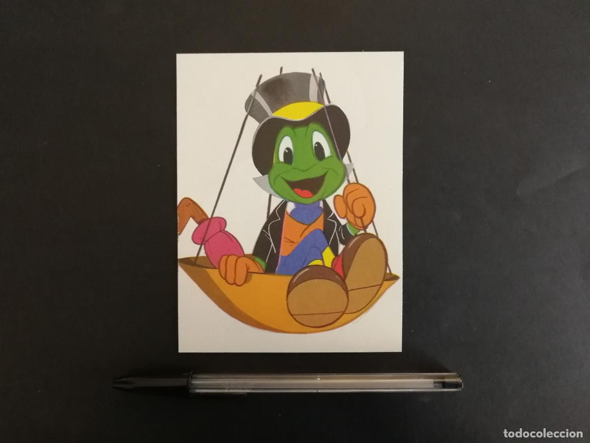 Cine: TARJETA ACARTONADA -9*13- Pepito Grillo Jiminy Cricket - WALT DISNEY