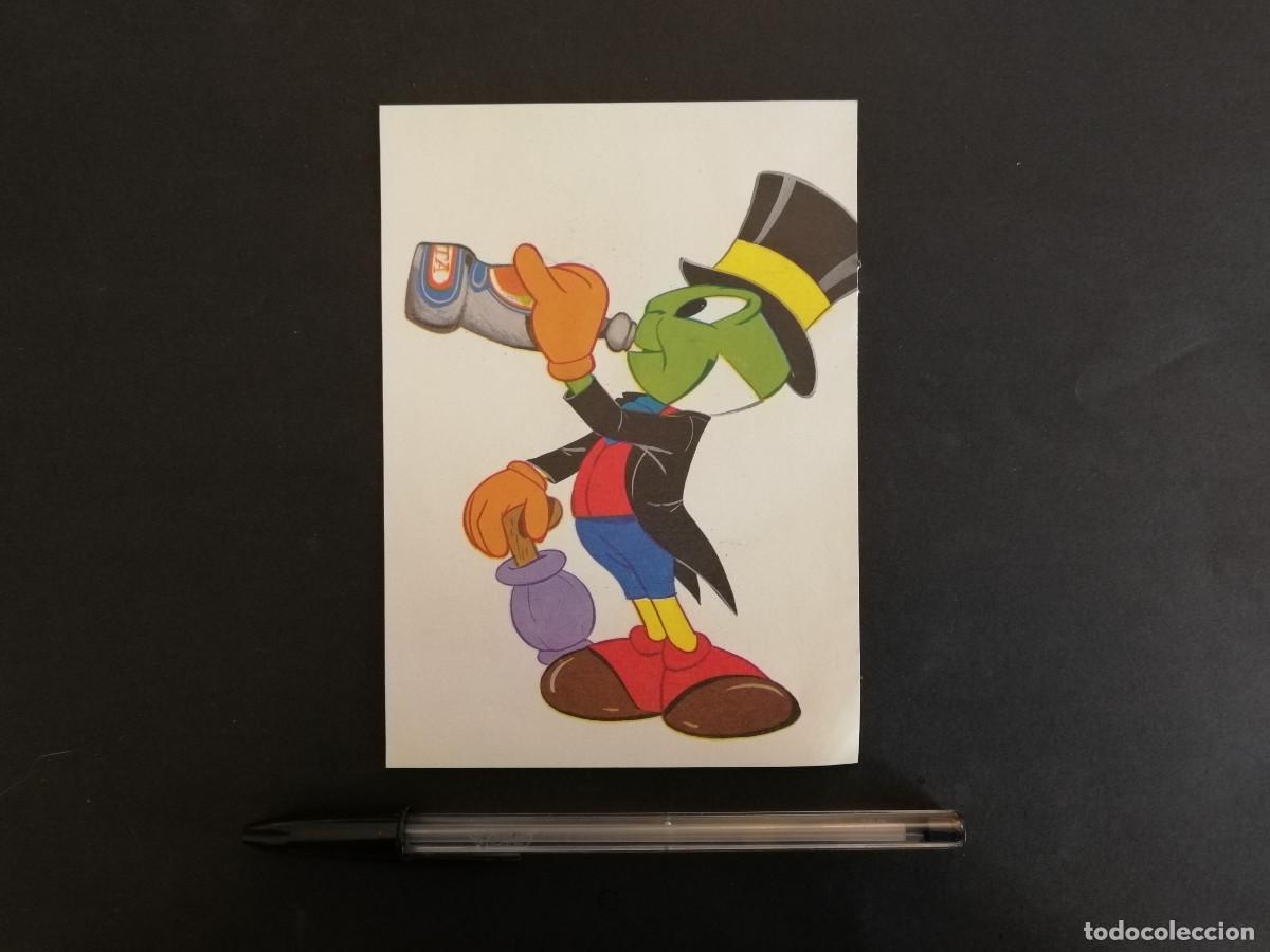 Cine: TARJETA ACARTONADA -9*13- Pepito Grillo Jiminy Cricket - WALT DISNEY