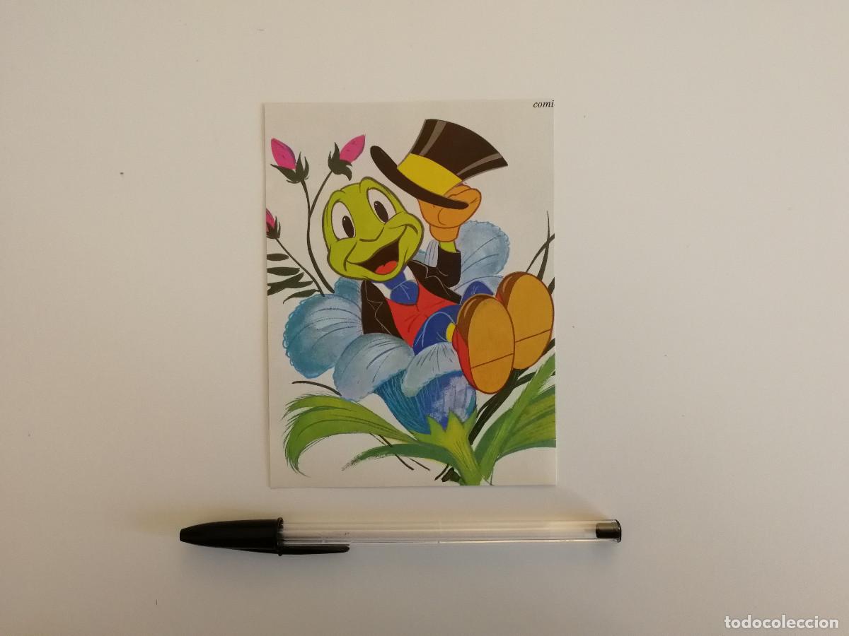 Cine: TARJETA ACARTONADA -9*13- Pepito Grillo Jiminy Cricket - WALT DISNEY