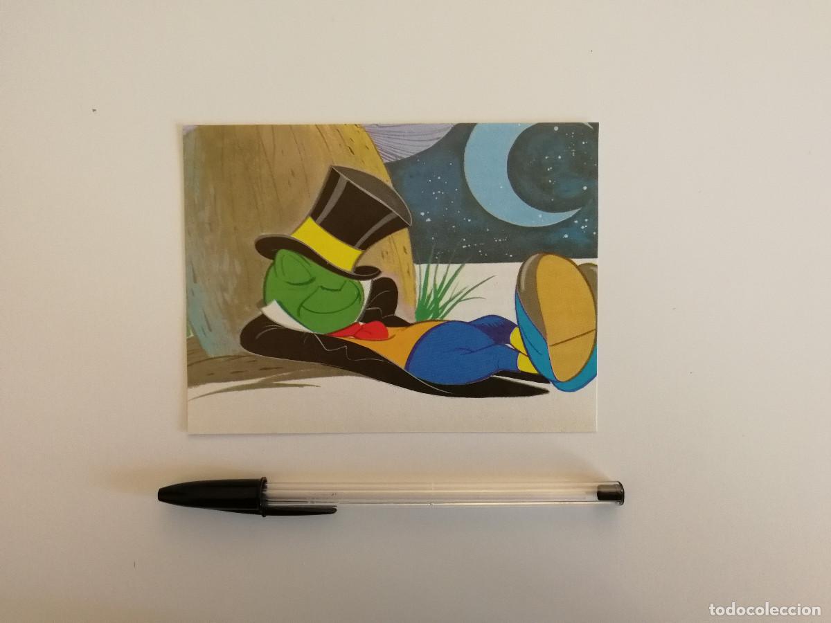 Cine: TARJETA ACARTONADA -9*13- Pepito Grillo Jiminy Cricket - WALT DISNEY