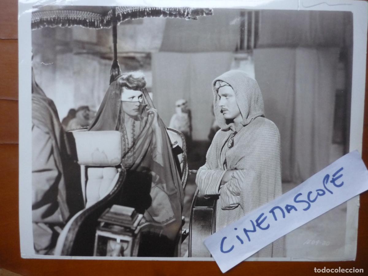 Cine: bagdad - foto original b/n - maureen o'hara Paul Hubschmid