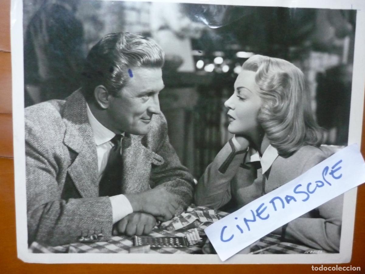 Cine: cautivos del mal - foto original b/n - lana turner kirk douglas The Bad and the Beautiful