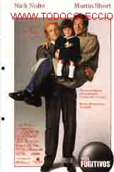Cine: GUIA DE CINE: TRES FUGITIVOS. Nick Nolte, Martin Short, ...Dir: Francis Veber