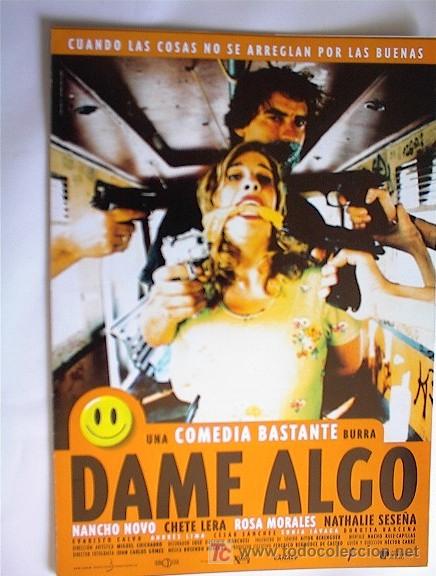 Cine: DAME ALGO      10 GUIAS A ELEGIR 25 EUROS . 100 GUIAS 130 EUROS