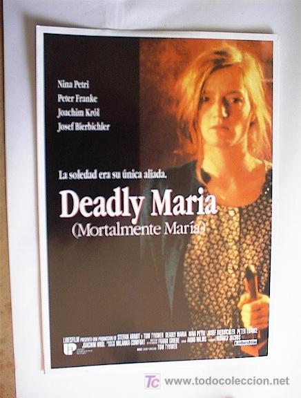 Cine: MORTALMENTE MARIA       10 GUIAS A ELEGIR 25 EUROS . 100 GUIAS 130 EUROS