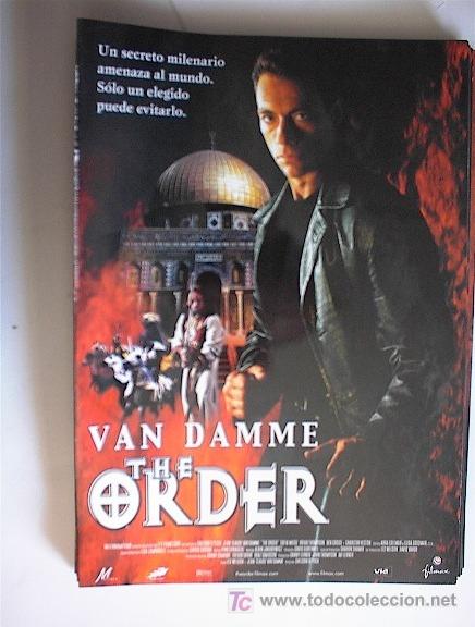 Cinema: THE ORDER         10 GUIAS A ELEGIR 25 EUROS . 100 GUIAS 130 EUROS
