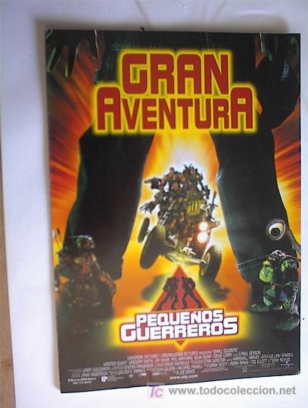 Cinema: PEQUE&Ntilde;OS GUERREROS        10 GUIAS A ELEGIR 25 EUROS . 100 GUIAS 130 EUROS