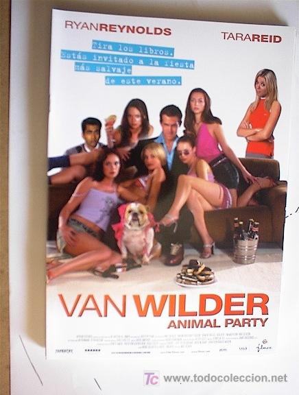 Cinema: VAN WILDER      10 GUIAS A ELEGIR 25 EUROS . 100 GUIAS 130
