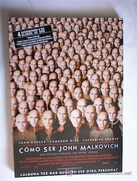 Cine: COMO SER JOHN MALKOVICH          10 GUIAS A ELEGIR 25 EUROS . 100 GUIAS 130