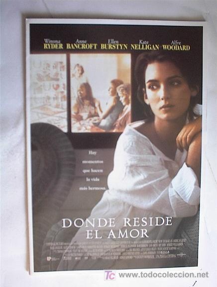 Cin&eacute;ma: DONDE RESIDE EL AMOR      10 GUIAS A ELEGIR 25 EUROS . 100 GUIAS 130