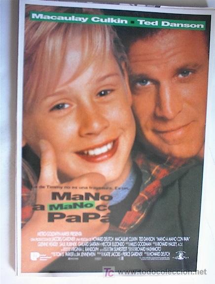 Cin&eacute;ma: MANO A MANO CON PAPA       10 GUIAS A ELEGIR 25 EUROS . 100 GUIAS 130