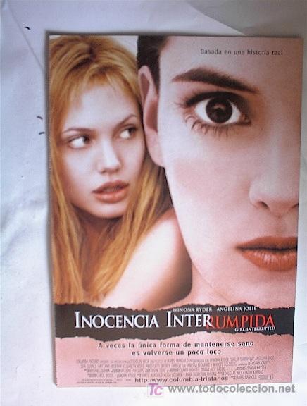 Cin&eacute;ma: INOCENCIA INTERRUMPIDA         10 GUIAS A ELEGIR 25 EUROS . 100 GUIAS 130 EUROS