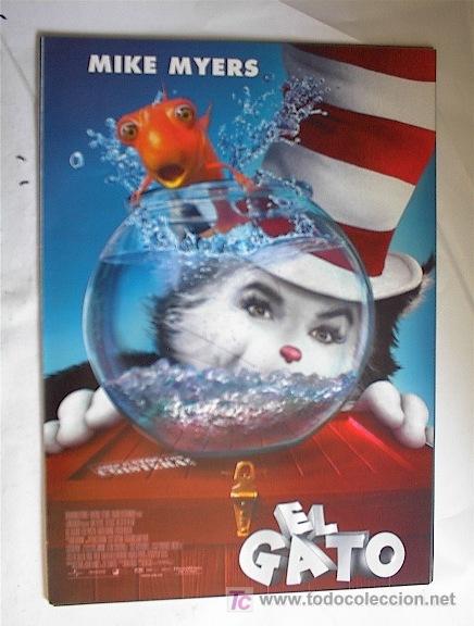 Cin&eacute;ma: EL GATO   10 GUIAS A ELEGIR 25 EUROS . 100 GUIAS 130 EUROS