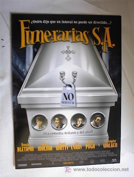 Cin&eacute;ma: FUNERARIAS S.A        10 GUIAS A ELEGIR 25 EUROS . 100 GUIAS 130 EUROS