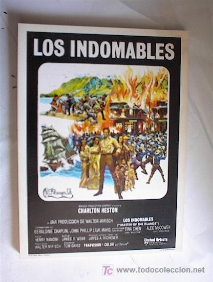 Kino: LOS INDOMABLES   10 GUIAS A ELEGIR 25 EUROS . 100 GUIAS 130 EUROS