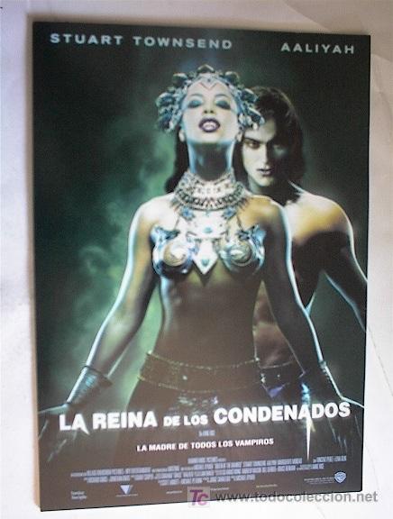 Cinema: LA REINA DE LOS CONDENADOS       10 GUIAS A ELEGIR 25 EUROS . 100 GUIAS 130