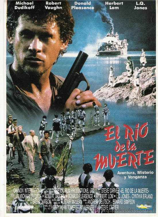 Cine: EL RIO DE LA MUERTE, GUIA ORIGINAL SENCILLA, OFERTA 50 GUIAS A ELEGIR 100 â‚¬ Y 25 GUIAS 50 â‚¬ - Foto 1 - 3342886