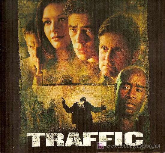 Cine: 'Traffic'. Gu&iacute;a publicitaria de pel&iacute;cula. Formato apaisado. 24 p&aacute;ginas. Nueva.