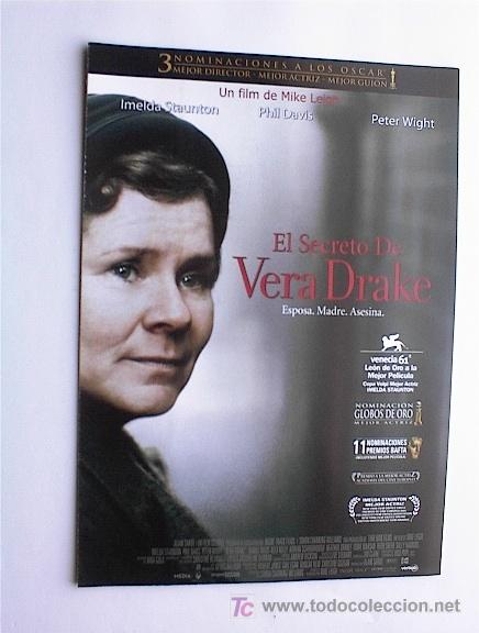 Cine: EL SECRETO DE VERA DRAKE