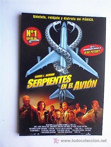 Kino: SERPIENTES EN EL AVION