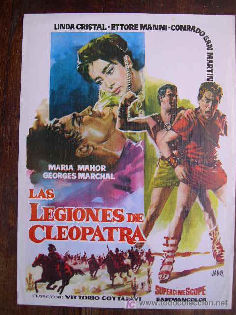 Cine: LAS LEGIONES DE CLEOPATRA