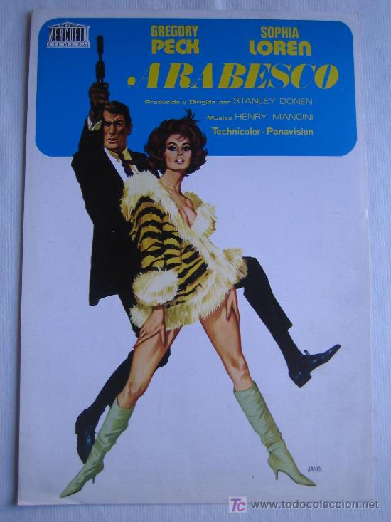 Cine: Arabesco - Gregory Peck - Sofia Loren - Foto 1