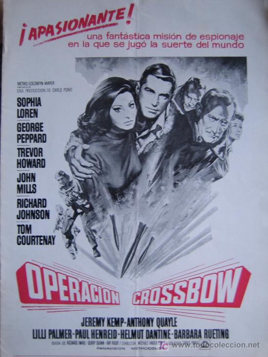 Cine: Operacion Crossbow  - Sofia Loren - Foto 1