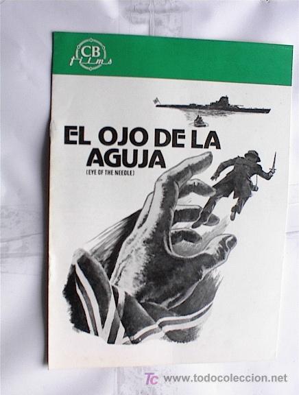Cinema: EL OJO DE LA AGUJA