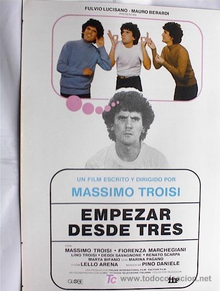 Cine: EMPEZAR DESDE TRES - Foto 1