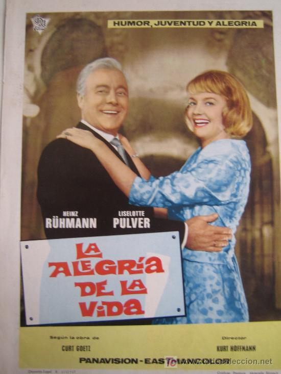 Cine: La alegria de la vida - Foto 1