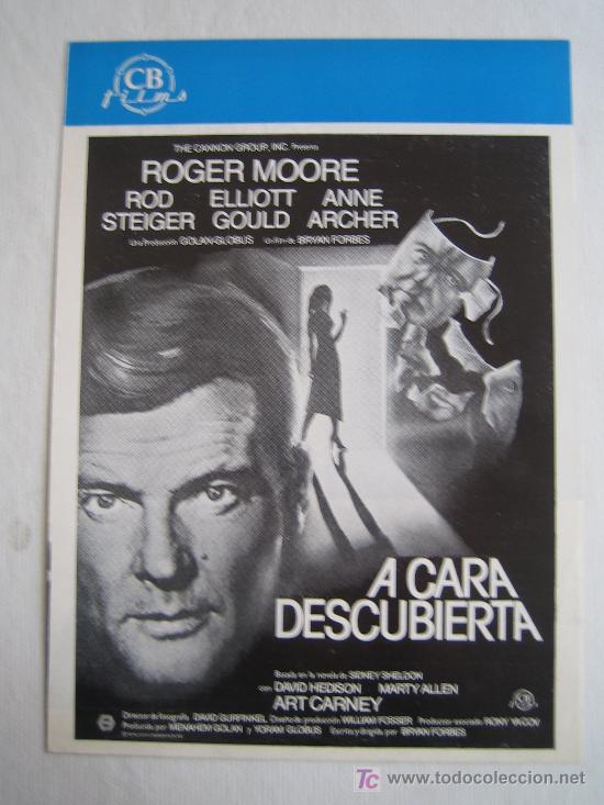 Cine: A cara descubierta - Roger Moore - Foto 1