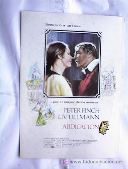Cine: ABDICACION