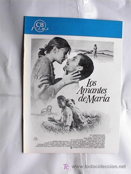 Cinema: LOS AMANTES DE MARIA