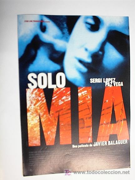 Cin&eacute;ma: SOLO MIA