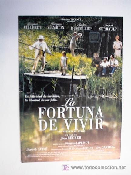 Cin&eacute;ma: LA FORTUNA DE VIVIR