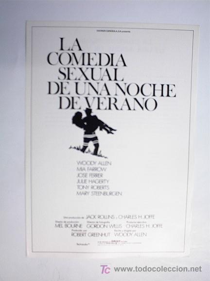 Cine: LA COMEDIA SEXUAL DE UNA NOCHE DE VERANO
