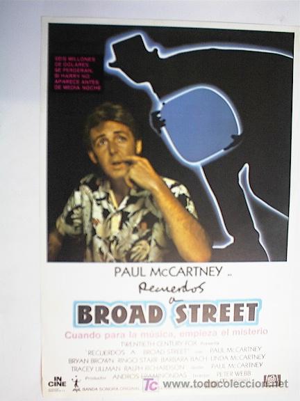Kino: RECUERDOS A BROAD STREET