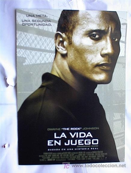 Cinema: LA VIDA EN JUEGO