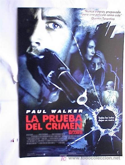 Cinema: LA PRUEBA DEL CRIMEN