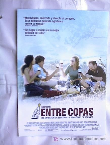 Cine: ENTRE COPAS - Foto 1