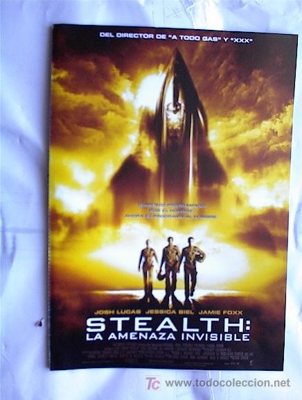 Cinema: STEALTH LA AMENAZA INVISIBLE