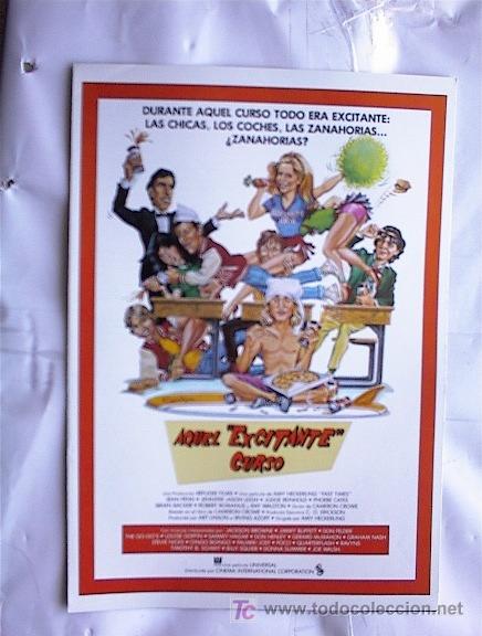 Cinema: AQUEL EXCITANTE CURSO