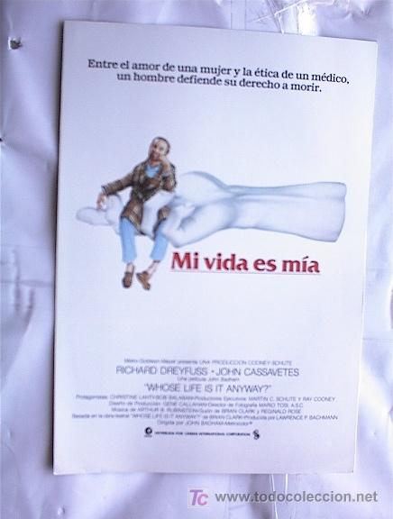 Cine: MI VIDA ES MIA - Foto 1