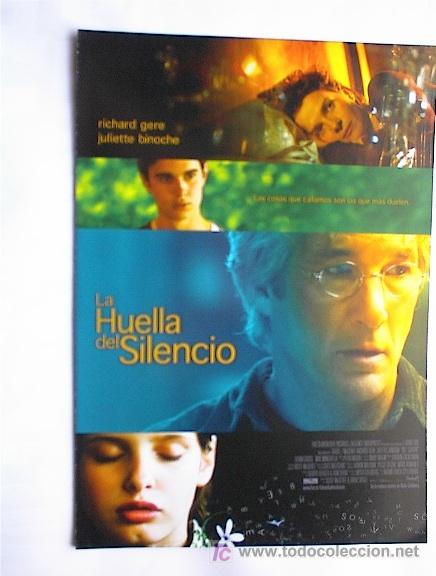 Cinema: LA HUELLA DEL SILENCIO
