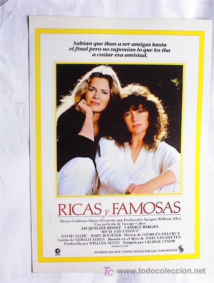 Cinema: RICAS Y FAMOSAS