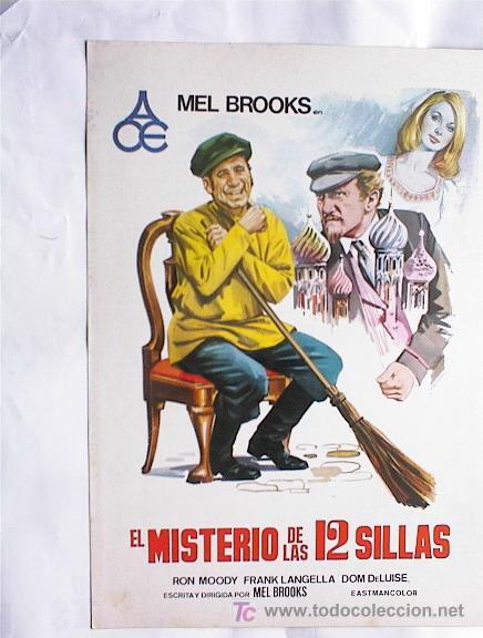 Cinema: EL MISTERIO DE LAS DOCE SILLAS