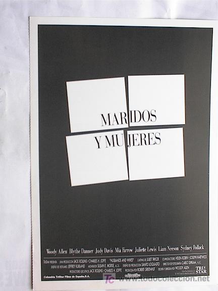 Cinema: MARIDOS Y MUJERES