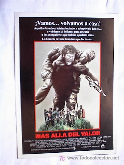Cine: MAS ALLA DEL VALOR